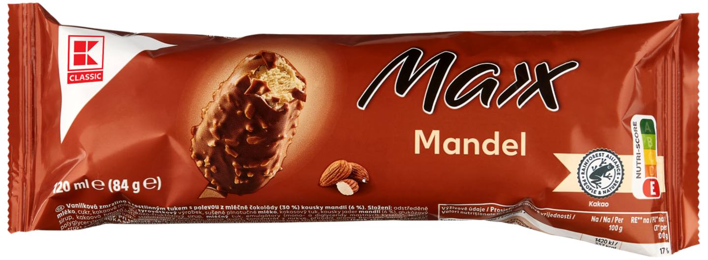 Сладолед на клечка Maxx различни вкусове (K-Classic)