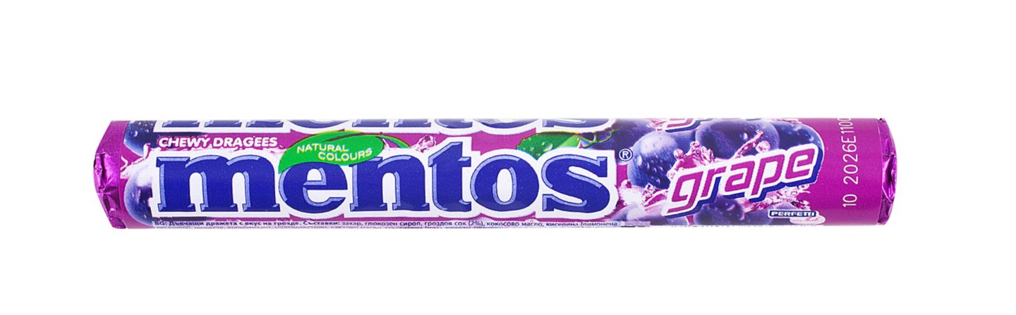 Бонбони дражета различни вкусове (Mentos)