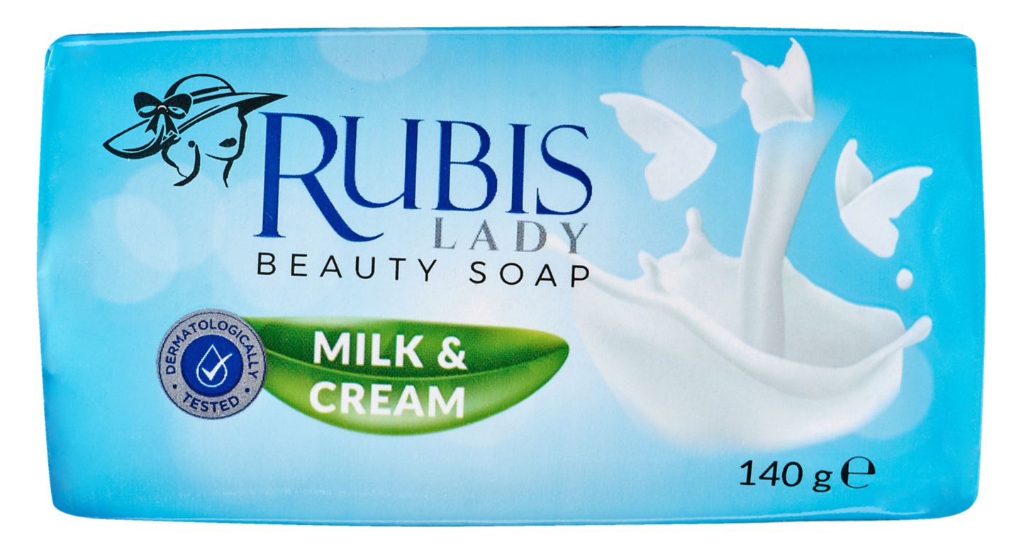 Твърд сапун Milk & Cream (Rubis)