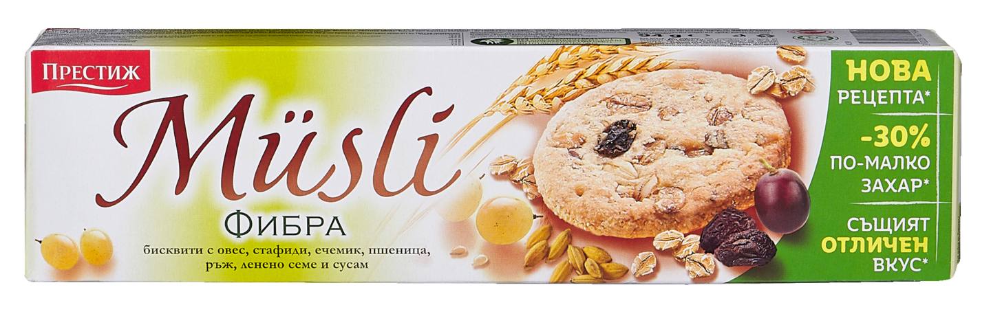 Бисквити Musli различни видове (Престиж)