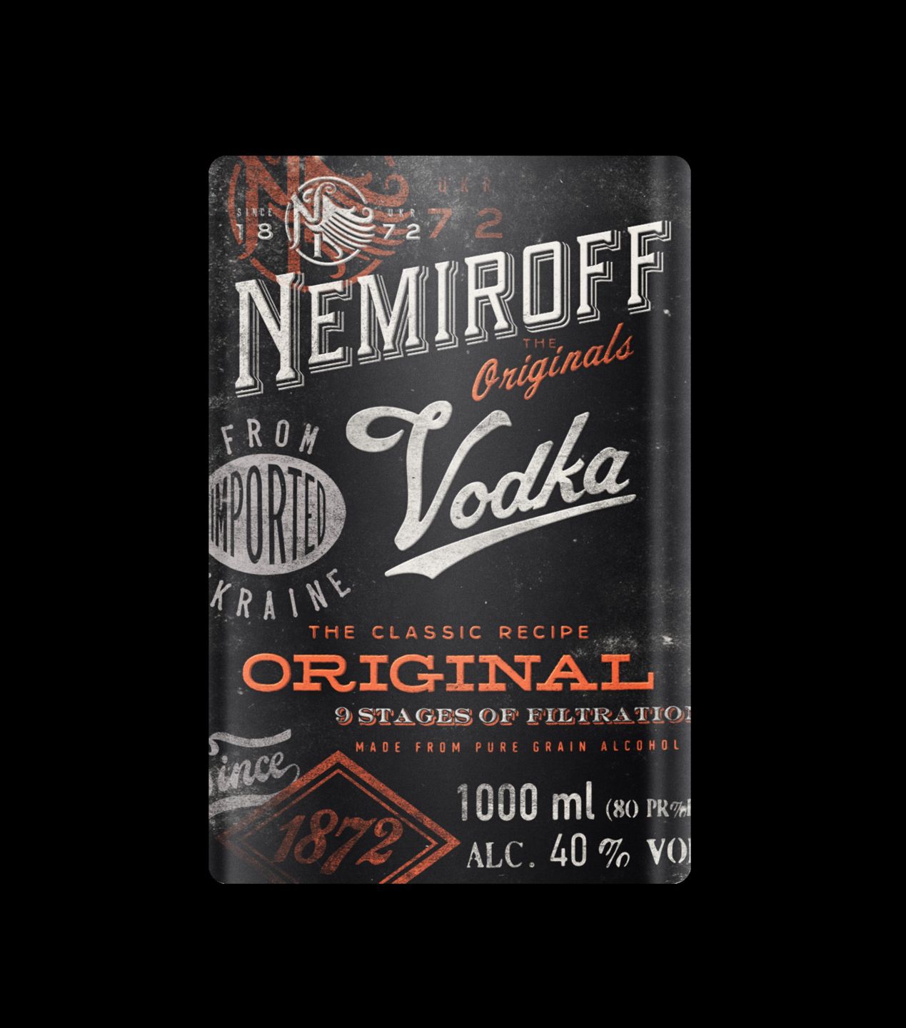 Водка различни видове (Nemiroff)