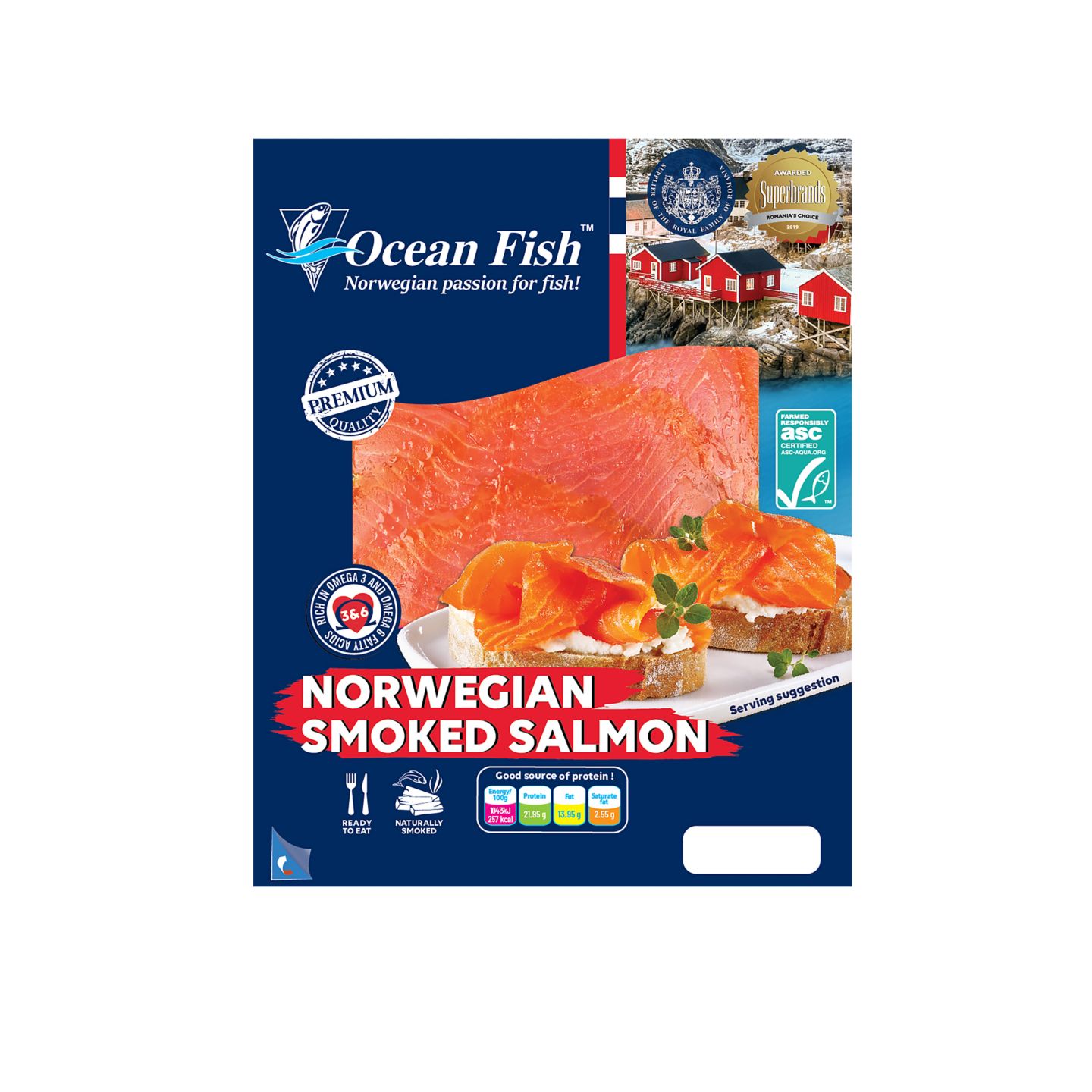 Пушена сьомга (Ocean Fish)