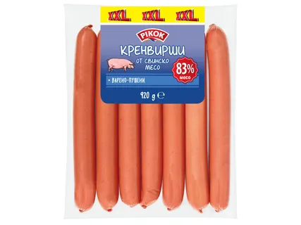 PIKOK Свински кренвирши XXL