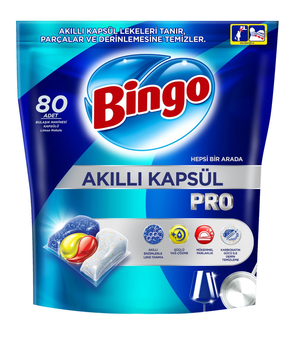 Таблетки за съдомиялна Pro (Bingo)