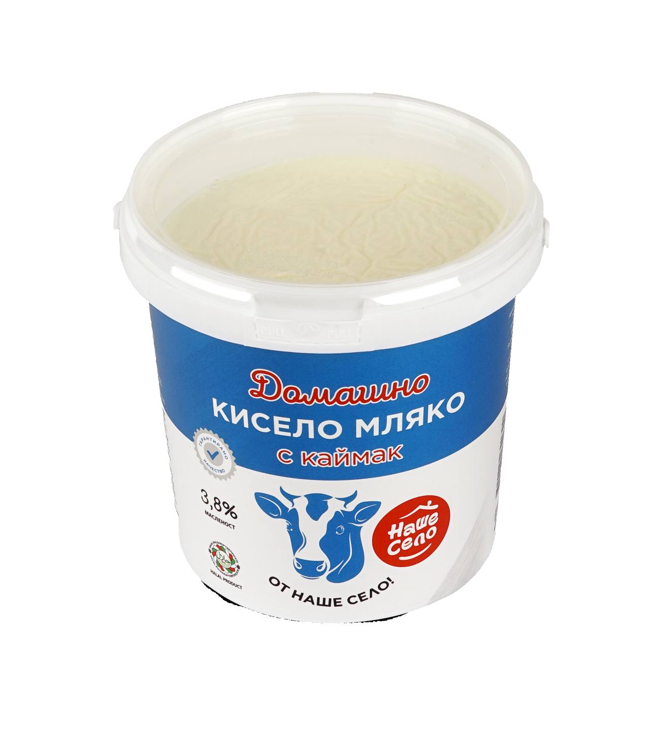 Кисело мляко с каймак (НАШЕ СЕЛО)