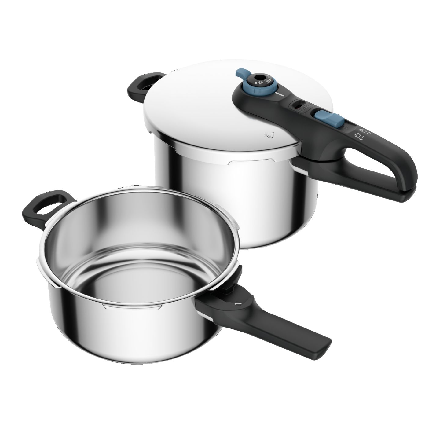 Комплект тенджери под налягане Secure (Tefal)