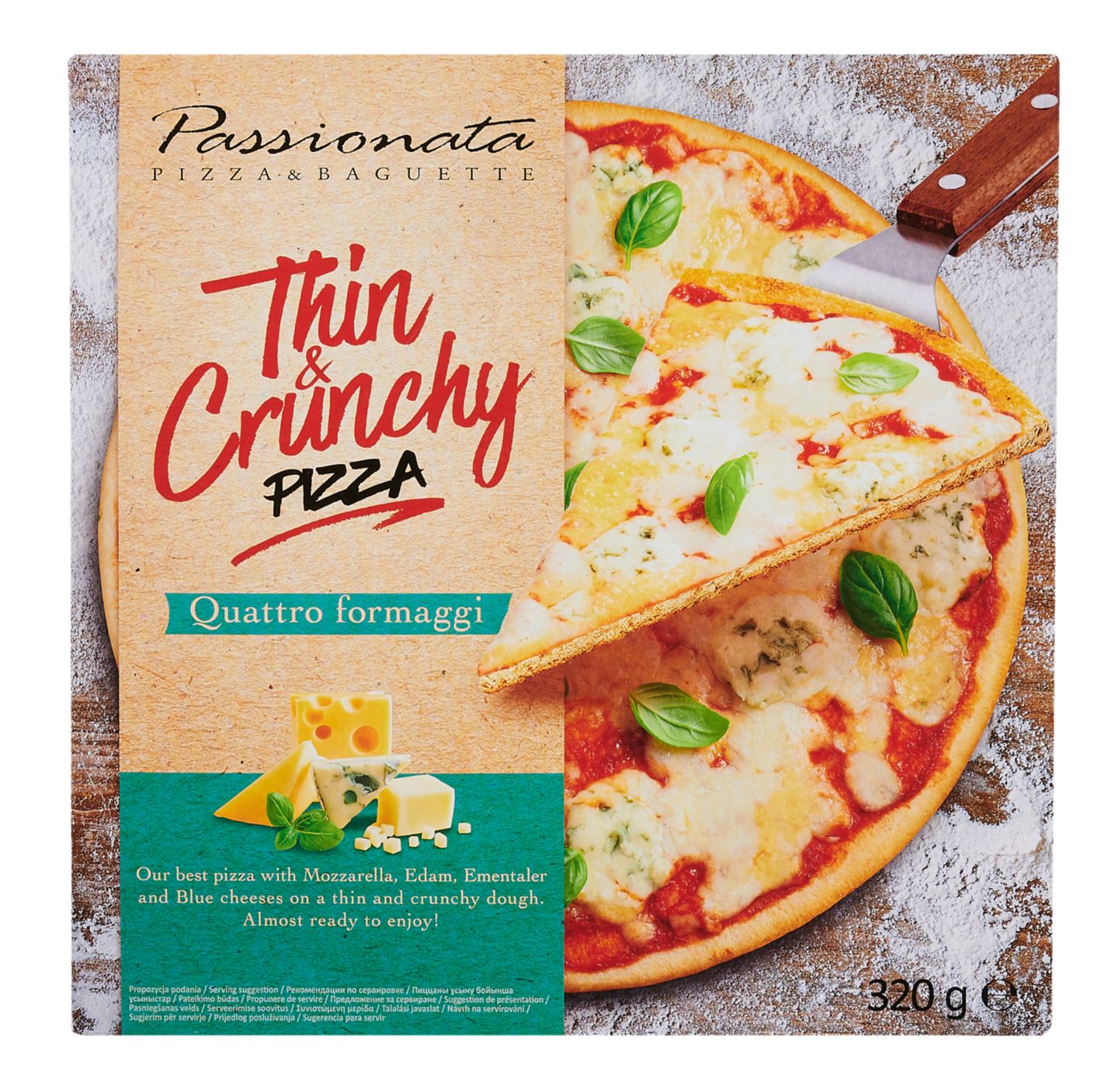 Пица Thin Crunchy различни видове (Passionata)