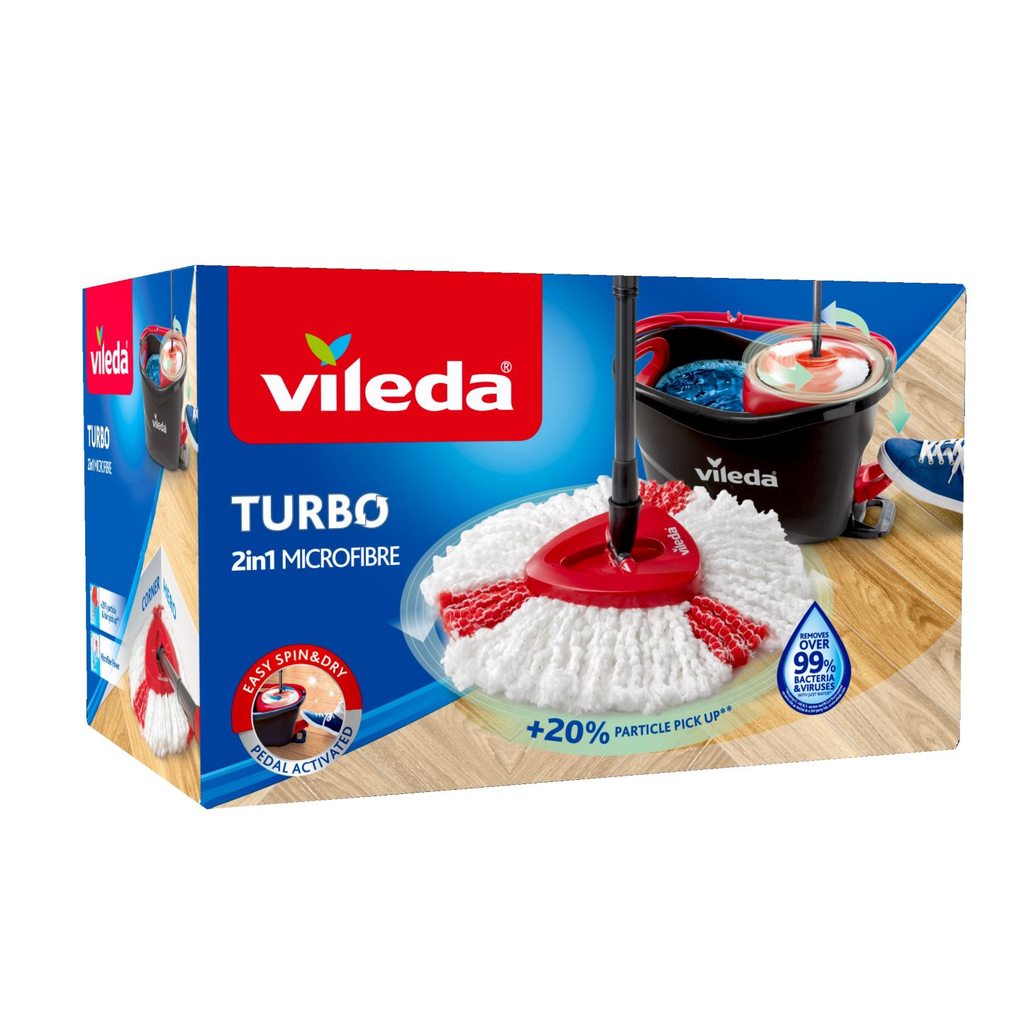 Комплект за почистване различни видове (Vileda)