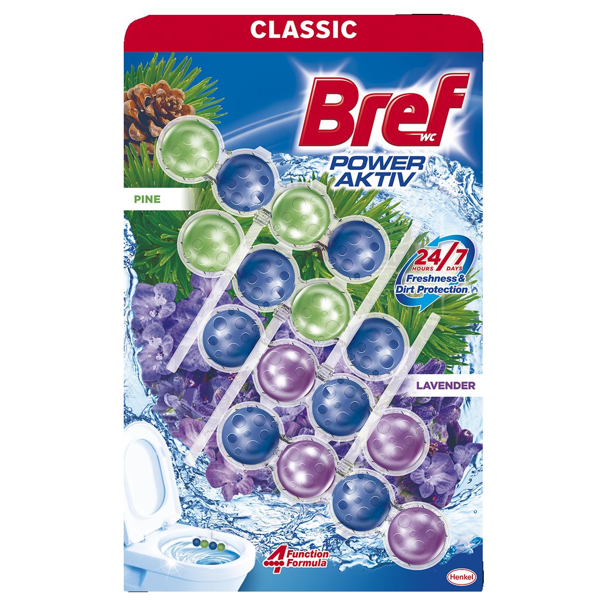 WC блокче Power Activ (Bref)