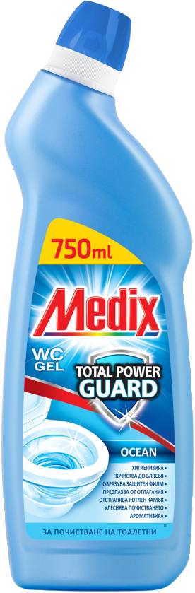 WC гел Total Power Guard различни видове (Medix)