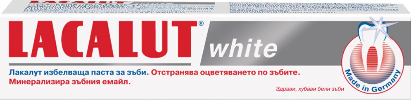 Паста за зъби White (Lacalut)