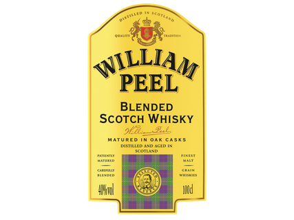 WILLIAM PEEL Шотландско уиски