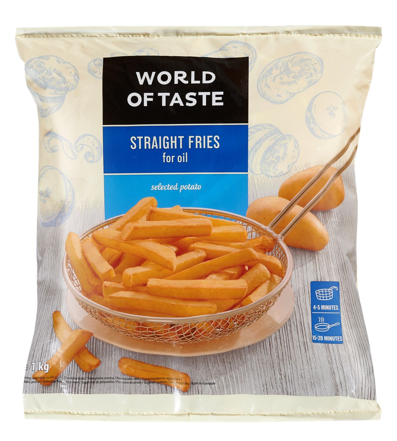 Картофи замразени (World of Taste)