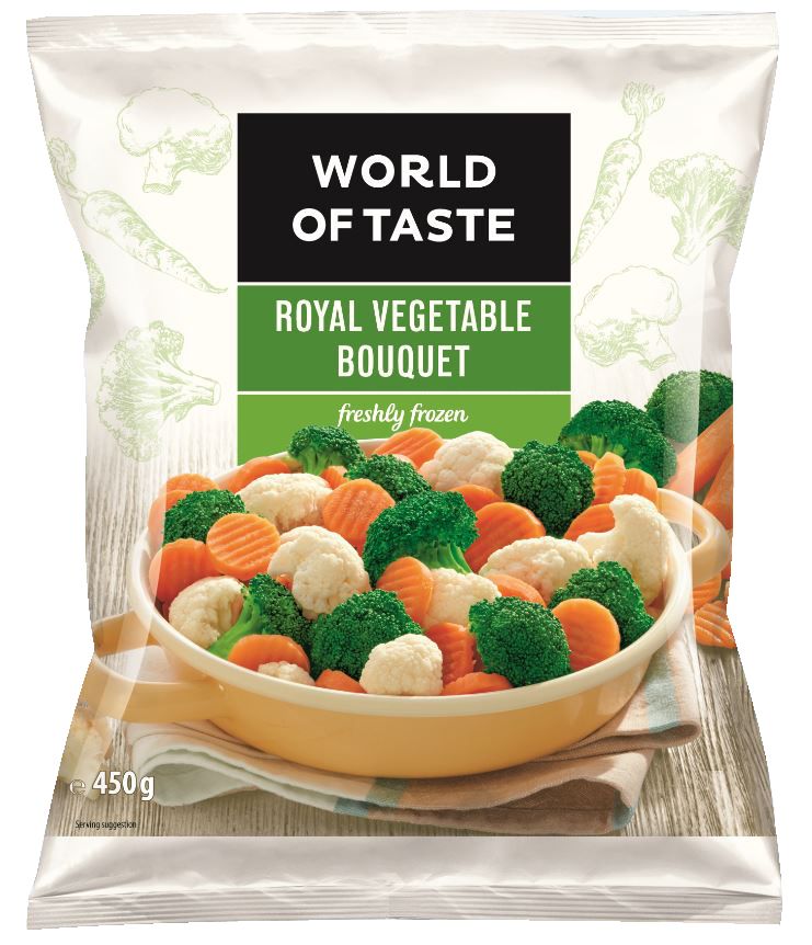 Зеленчуци микс замразени (World of Taste)
