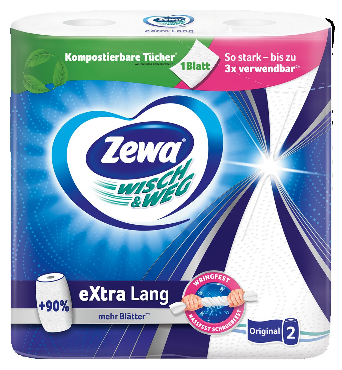 Кухненска ролка различни видове (Zewa Wisch&Weg)