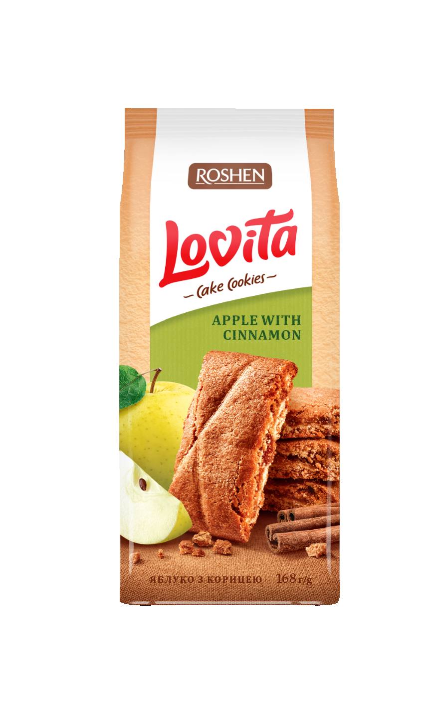 Бисквити Cake cookies ябълка и канела (Lovita)