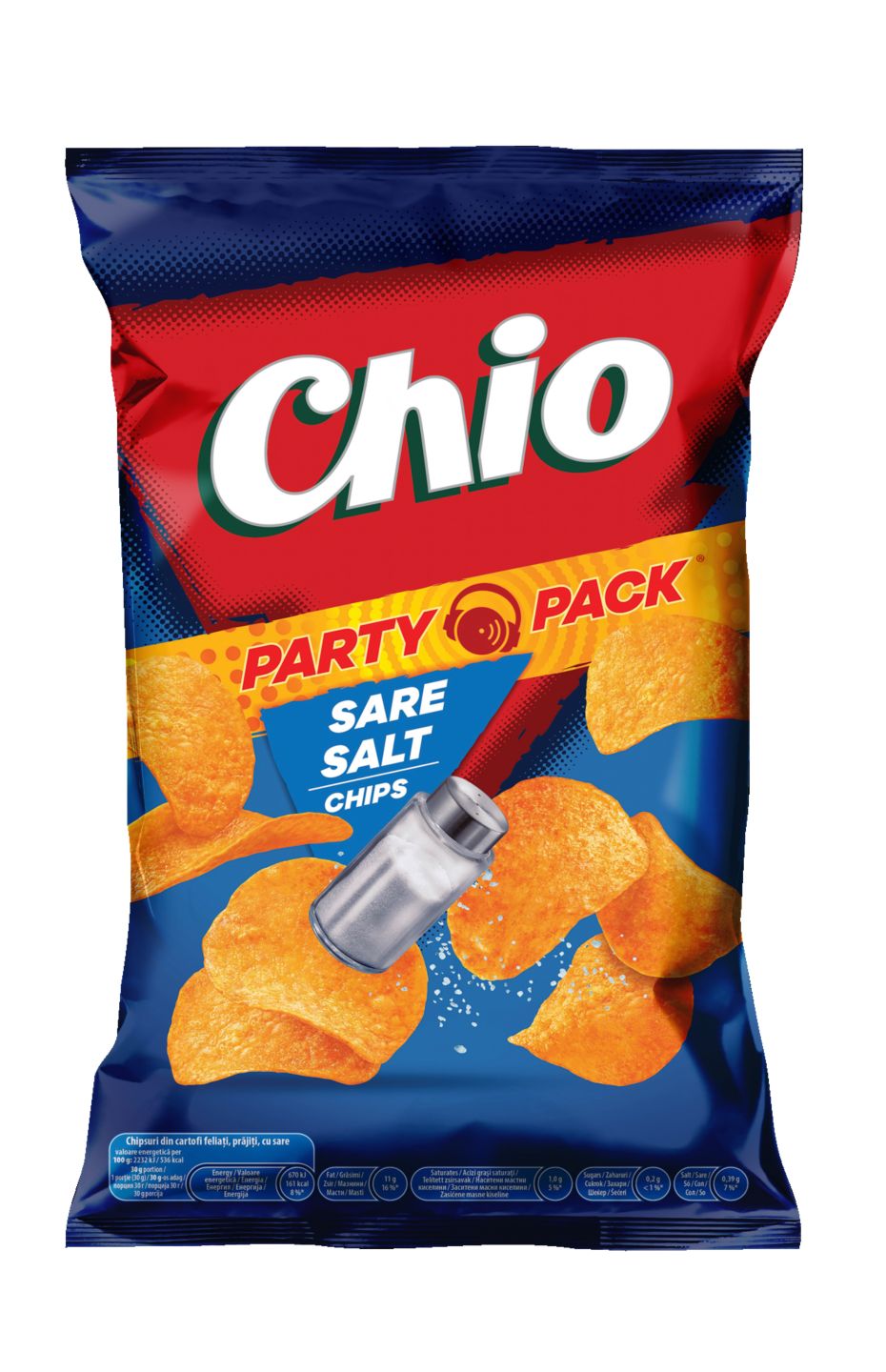 Чипс различни вкусове (Chio/ Chio intense)