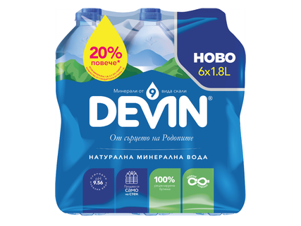 DEVIN Минерална или изворна вода