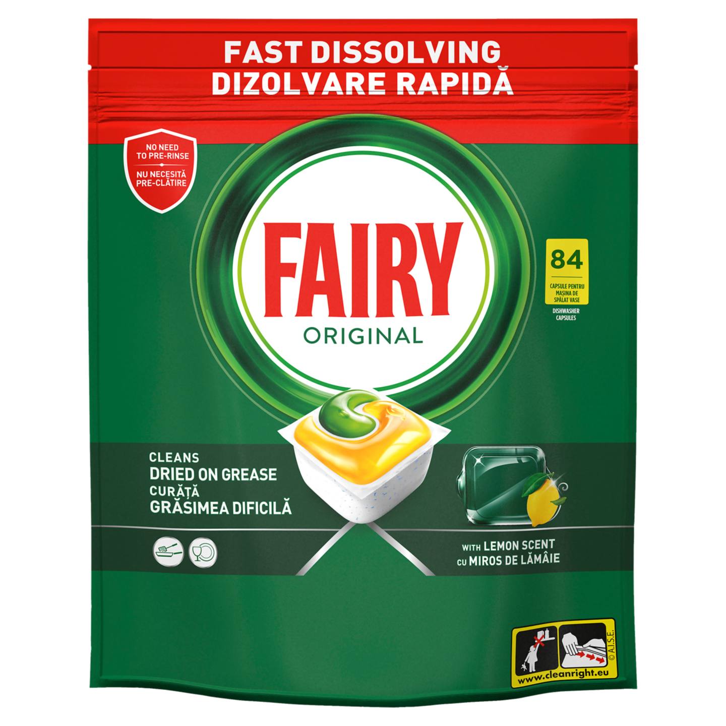Таблетки за съдомиялна различни видове (Fairy)