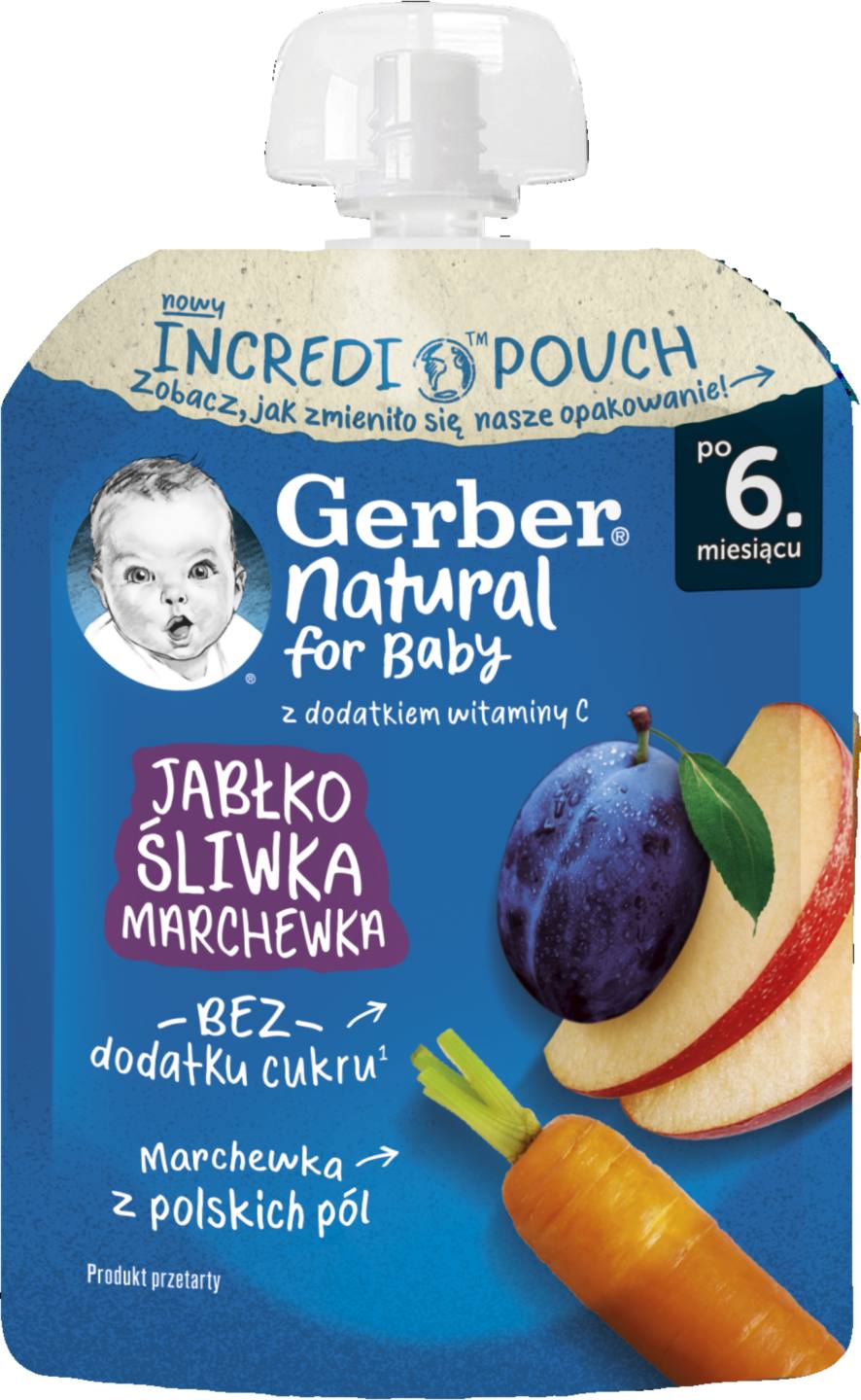 Плодово пюре избрани видове (Gerber)