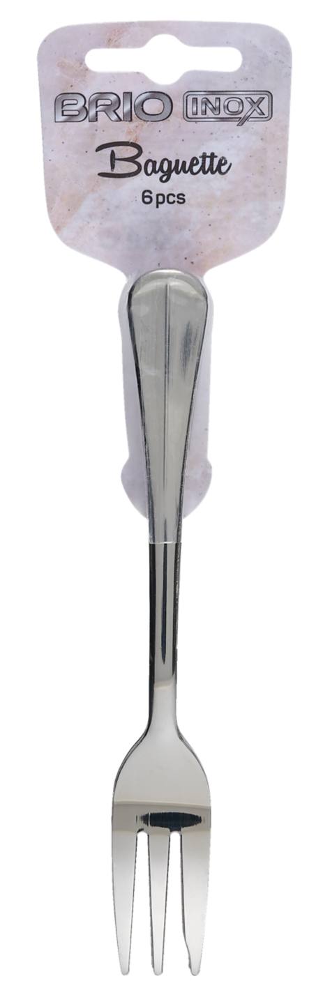 Комплект десертни вилици Inox Baguette (BRIO)