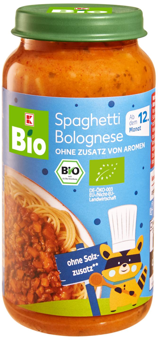 Биопюре спагети Болонезе (K-Bio)