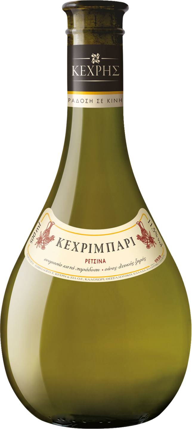 Бяло вино Kechribari 11,5% vol (RETSINA)