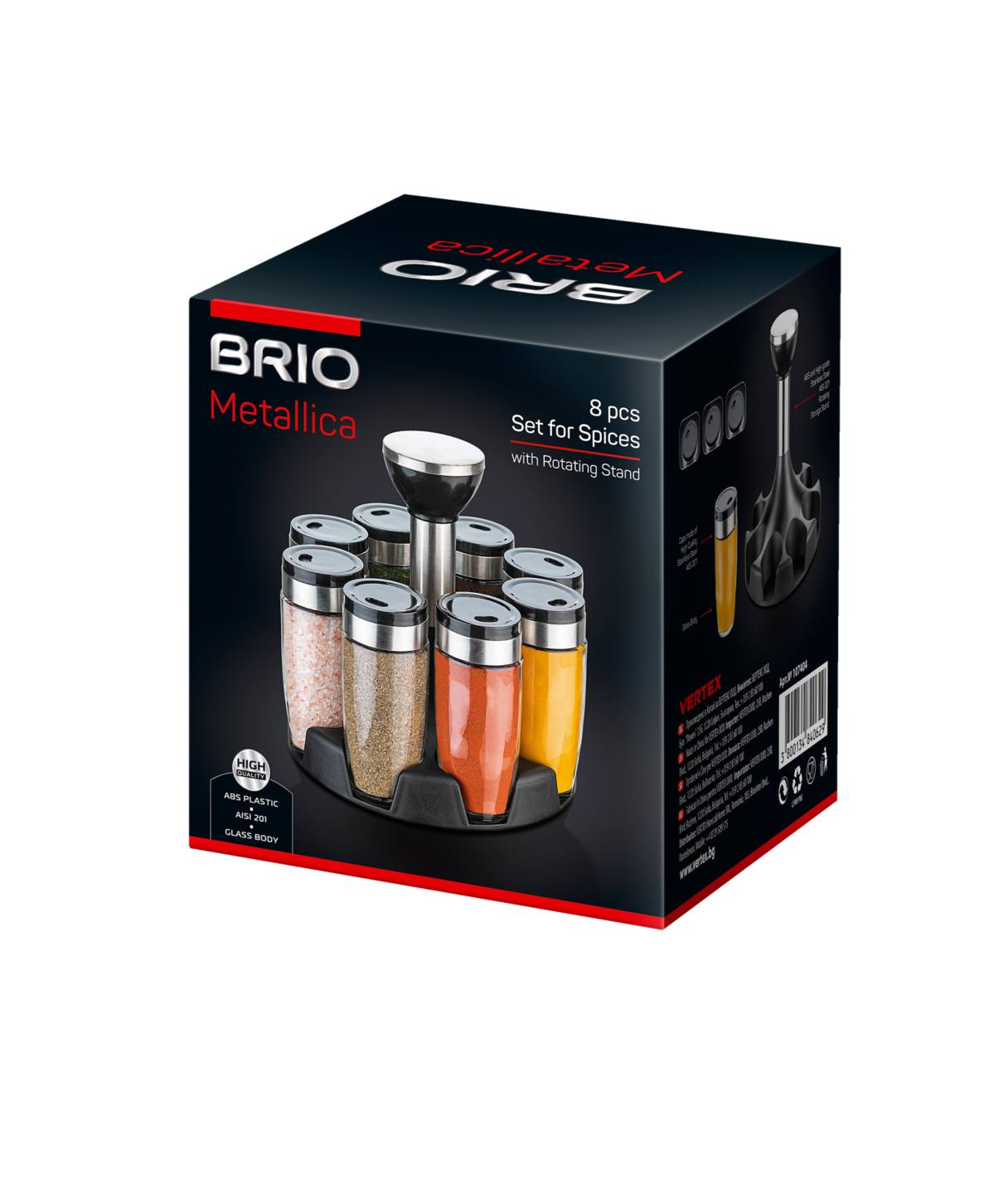 Комплект за подправки Metallica (BRIO)