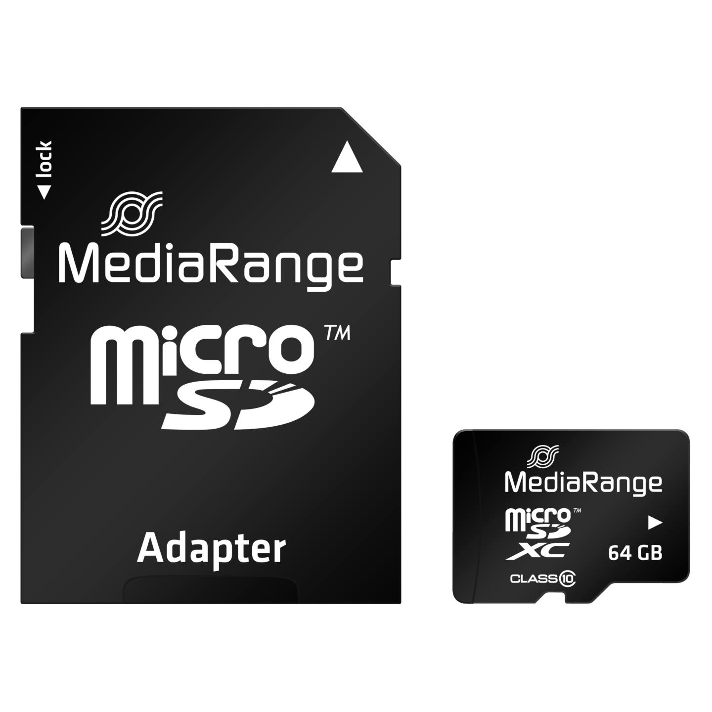 MicroSD карта 64 GB (Media Range)