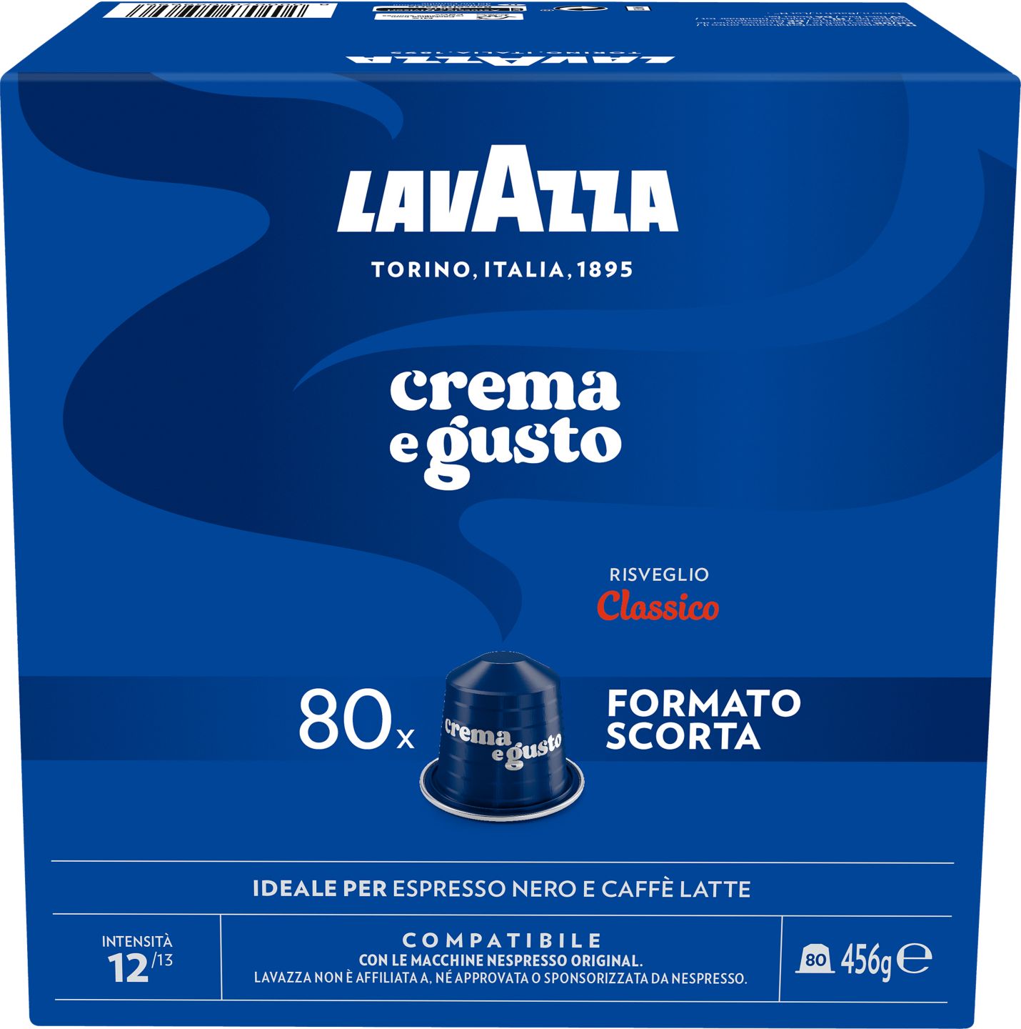 Кафе капсули Nespresso Crema e Gusto/Qualita Rossa (Lavazza)