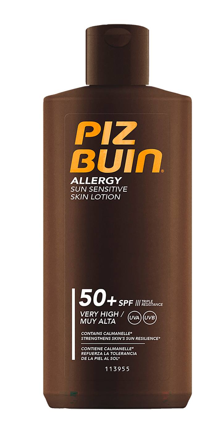 Слънцезащитен лосион или спрей (Piz Buin)