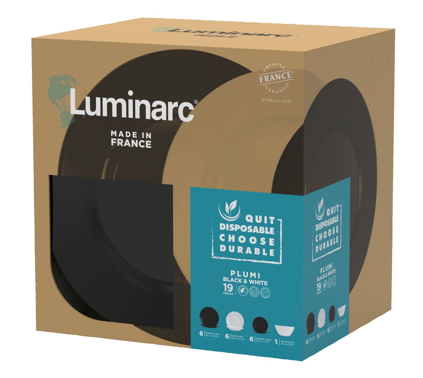 Сервиз за хранене Plumy (Luminarc)
