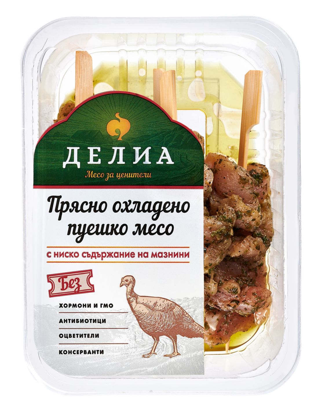 Пуешко сувлаки (Делиа)