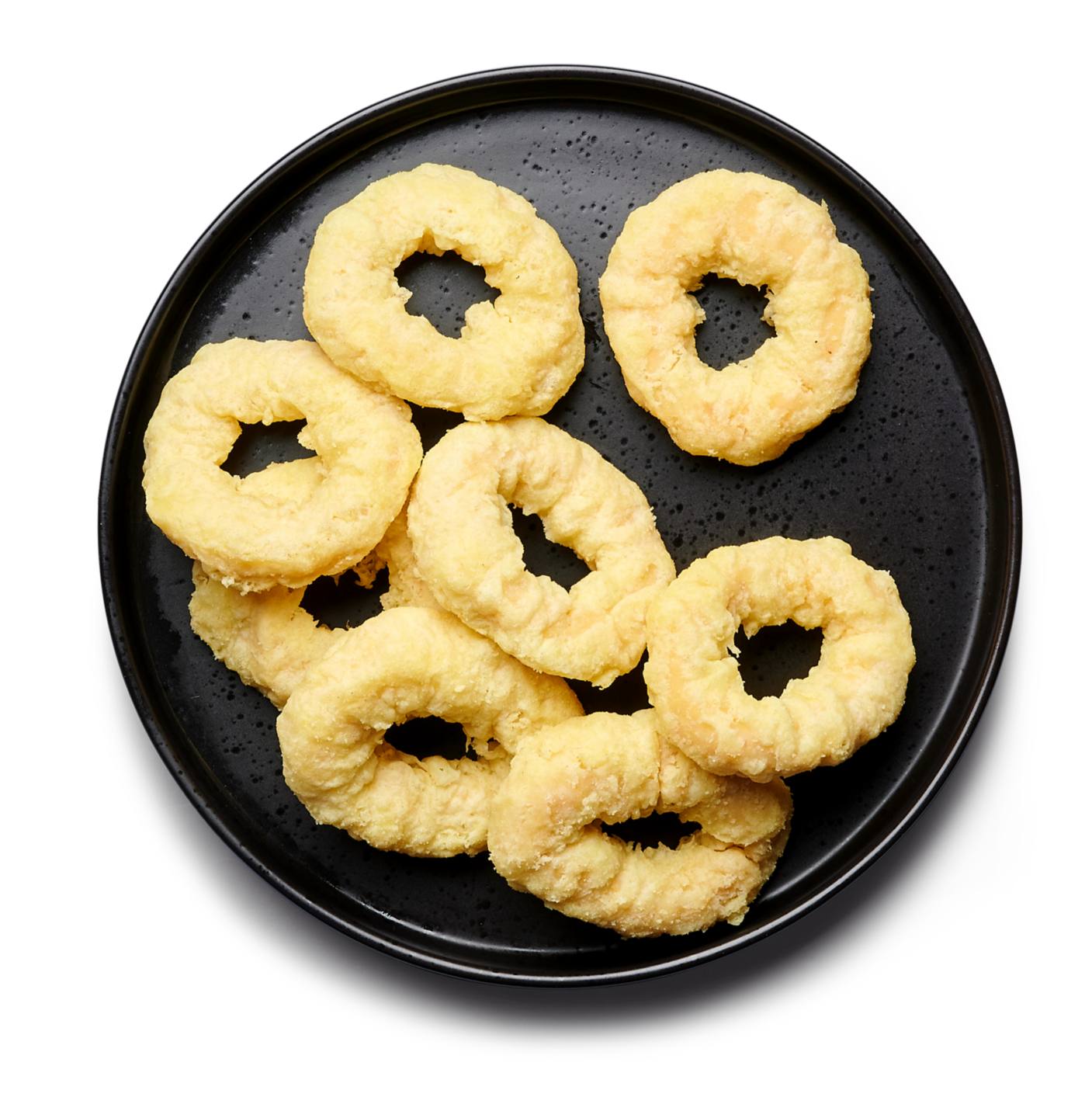 с калмари (Панирани рингове)