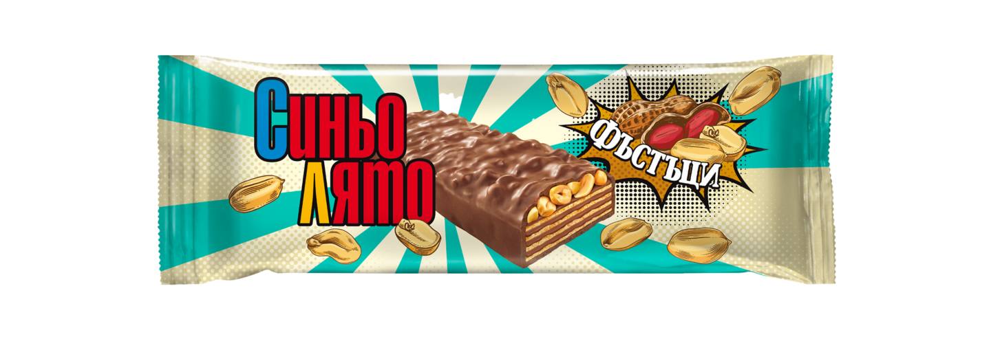 Вафла с фъстъци (СИНЬО ЛЯТО)