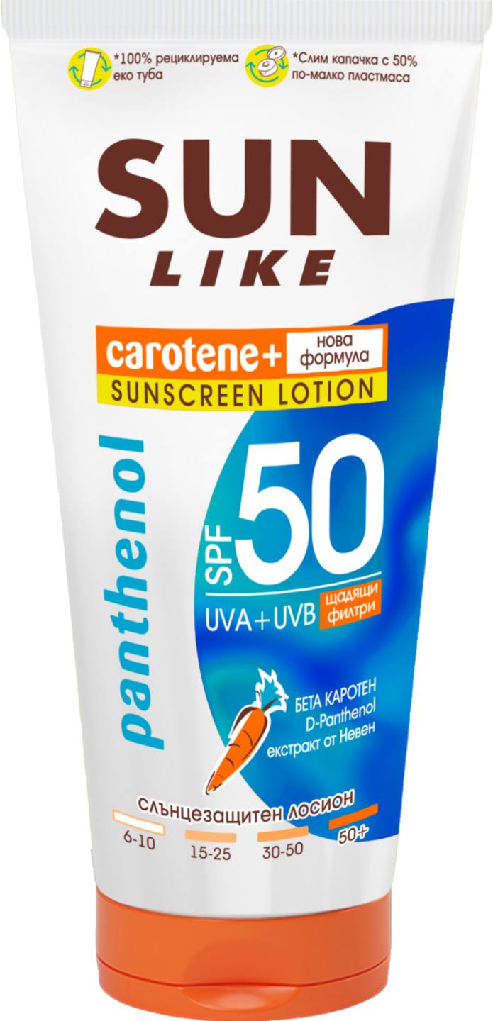 Слънцезащитни продукти SPF30 - SPF50+ (SUN LIKE)