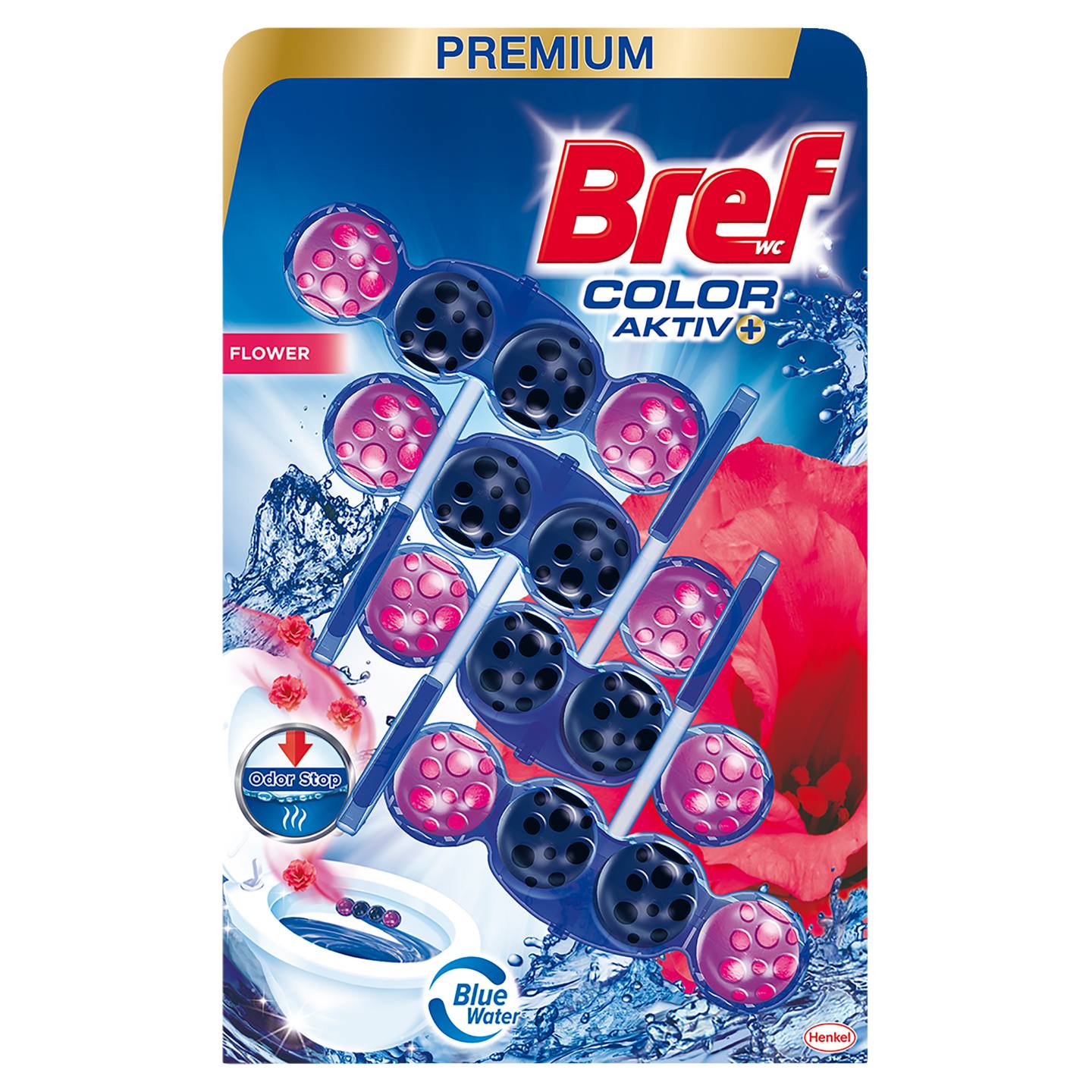 WC блокче Color Aktiv различни видове (Bref)