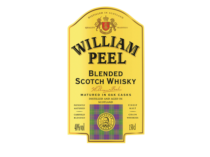 WILLIAM PEEL Шотландско уиски